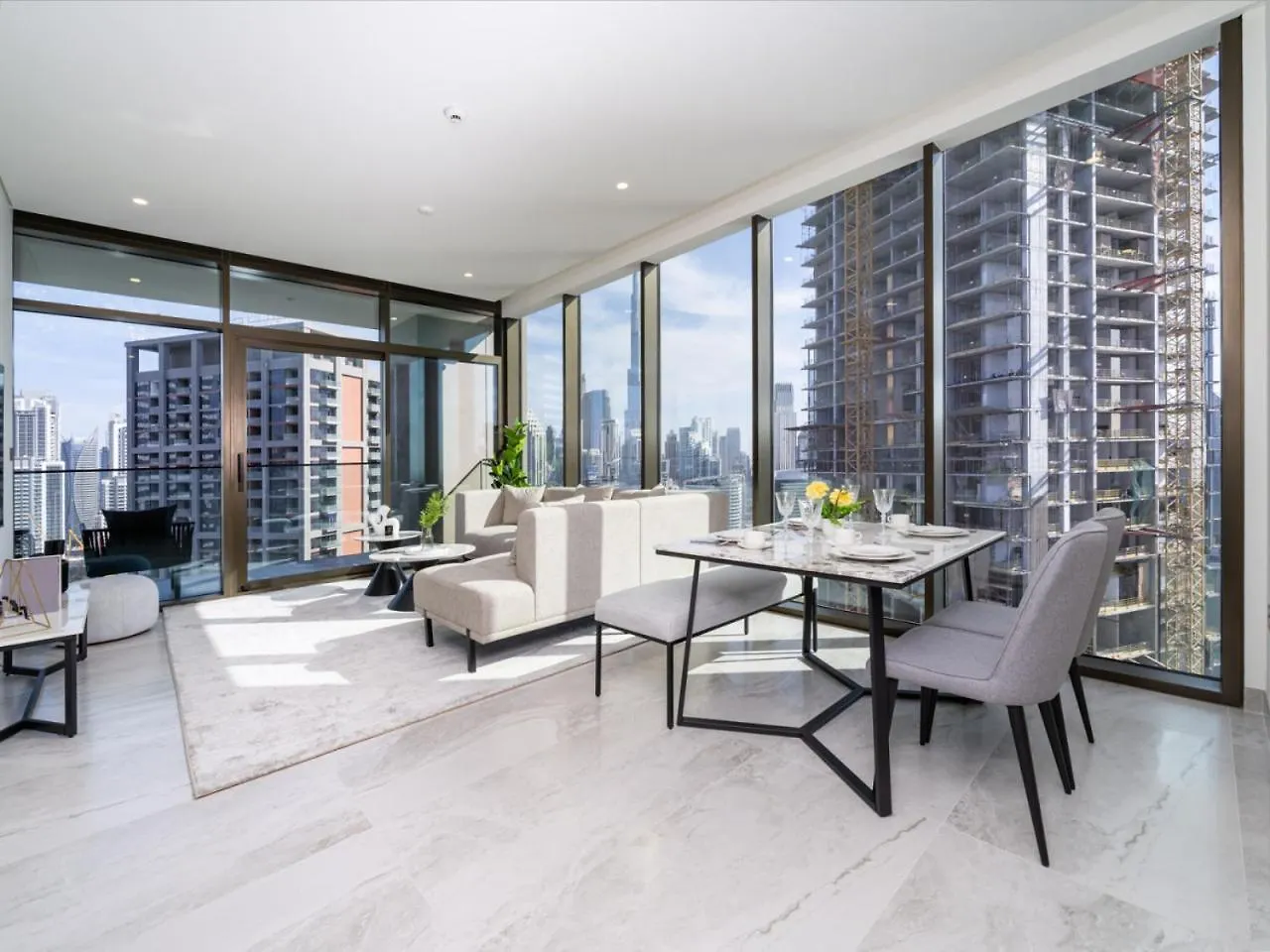 Brand New Business Bay 1 Bed With Burj Khalifa And Canal Views Dubai Apartment