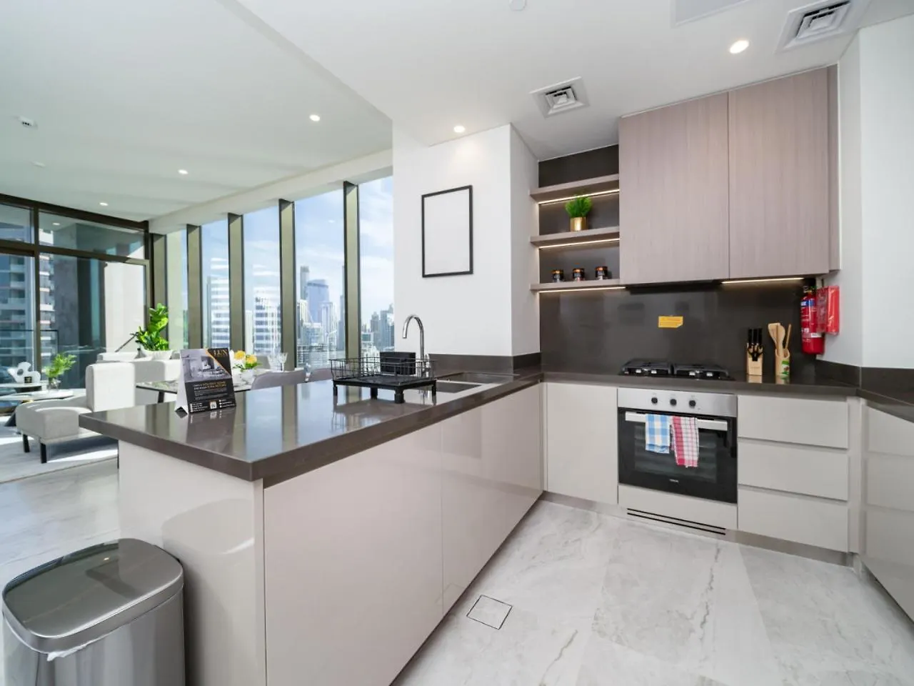 Apartment Brand New Business Bay 1 Bed With Burj Khalifa And Canal Views Dubai
